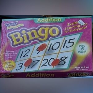 Trend Enterprises Bingo Addition Game - Educational Kids Toy